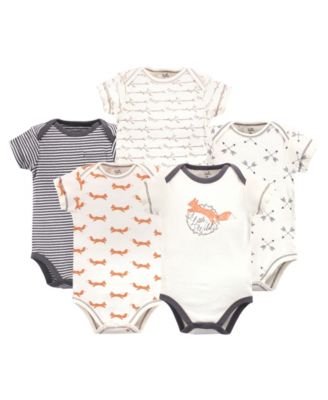 Touched by Nature Baby Boys Natural Cotton One-Pieces