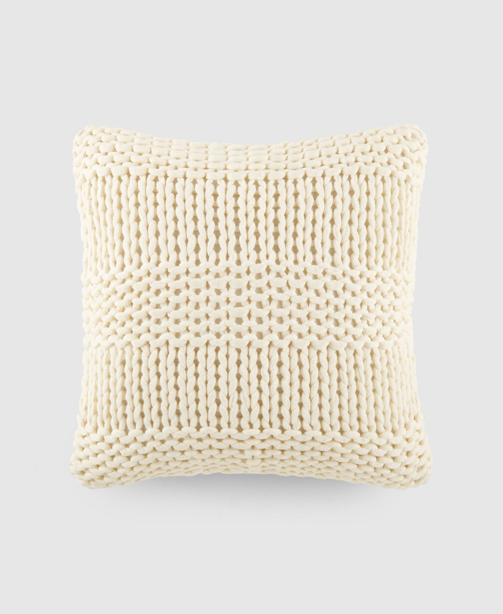 ienjoy Home декоративная подушка крупной вязки, 20" x 20"