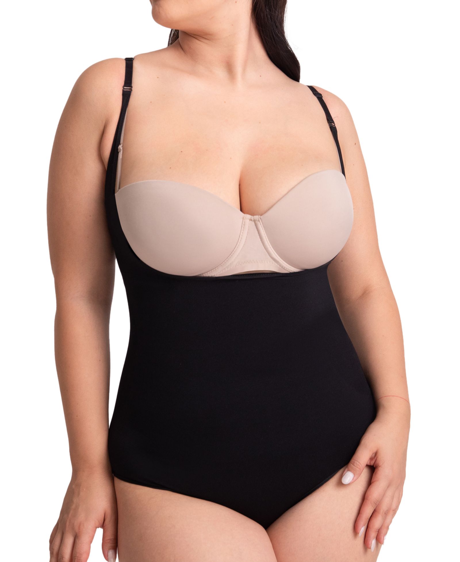 Женский боди Shapermint Essentials Open Bust Shaper Panty 73003