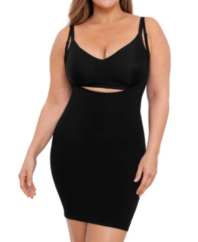 Shapermint Essentials Женский Open Bust Shaper Slip Dress 73007