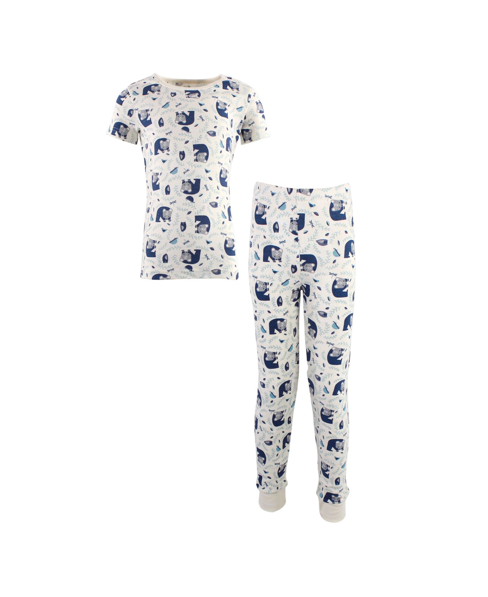 Детский комплект пижам Touched by Nature Natural Cotton Snug Sleepwear