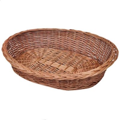 Корзина для собак/лежанка vidaXL Willow Natural 35.4"
