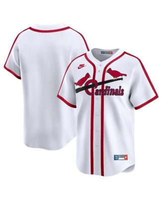 Мужская джерси Nike White St. Louis Cardinals Cooperstown Collection Limited Jersey