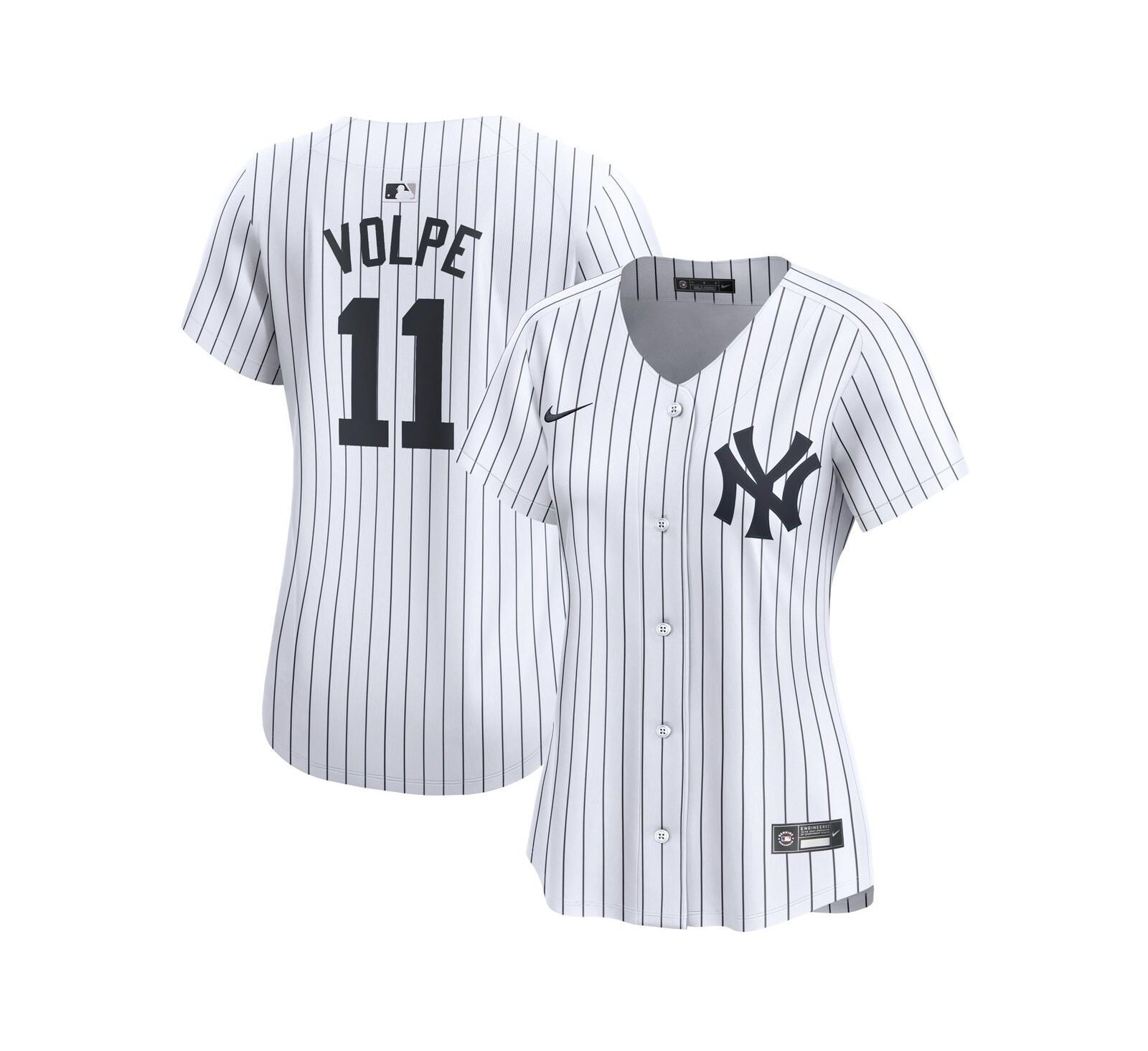 Женская джерси Nike Anthony Volpe White New York Yankees Home Limited Player