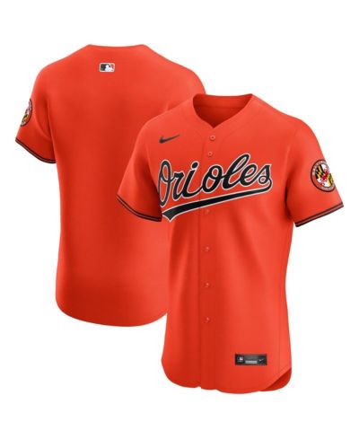 Мужская джерси Nike Baltimore Orioles Alternate Vapor Premier Elite оранжевая