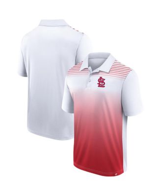Мужская рубашка-поло Fanatics White, Red St. Louis Cardinals Sandlot Game
