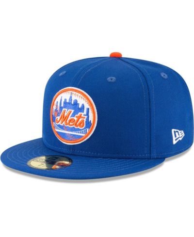 Men's New Era Blue New York Mets Cooperstown Collection Wool 59FIFTY Fitted Hat
