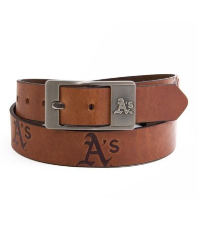 Мужской кожаный ремень Brandish Oakland Athletics от Eagles Wings