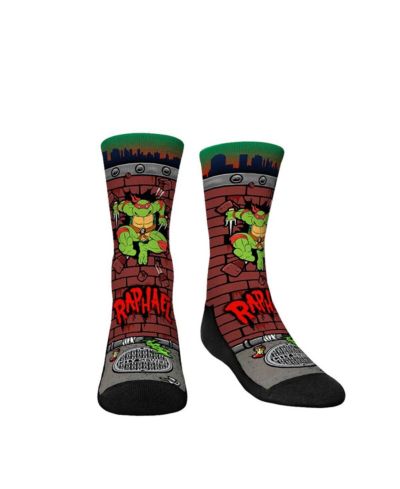 Детские носки Rock 'Em Socks Teenage Mutant Ninja Turtles Raphael Breakout Crew