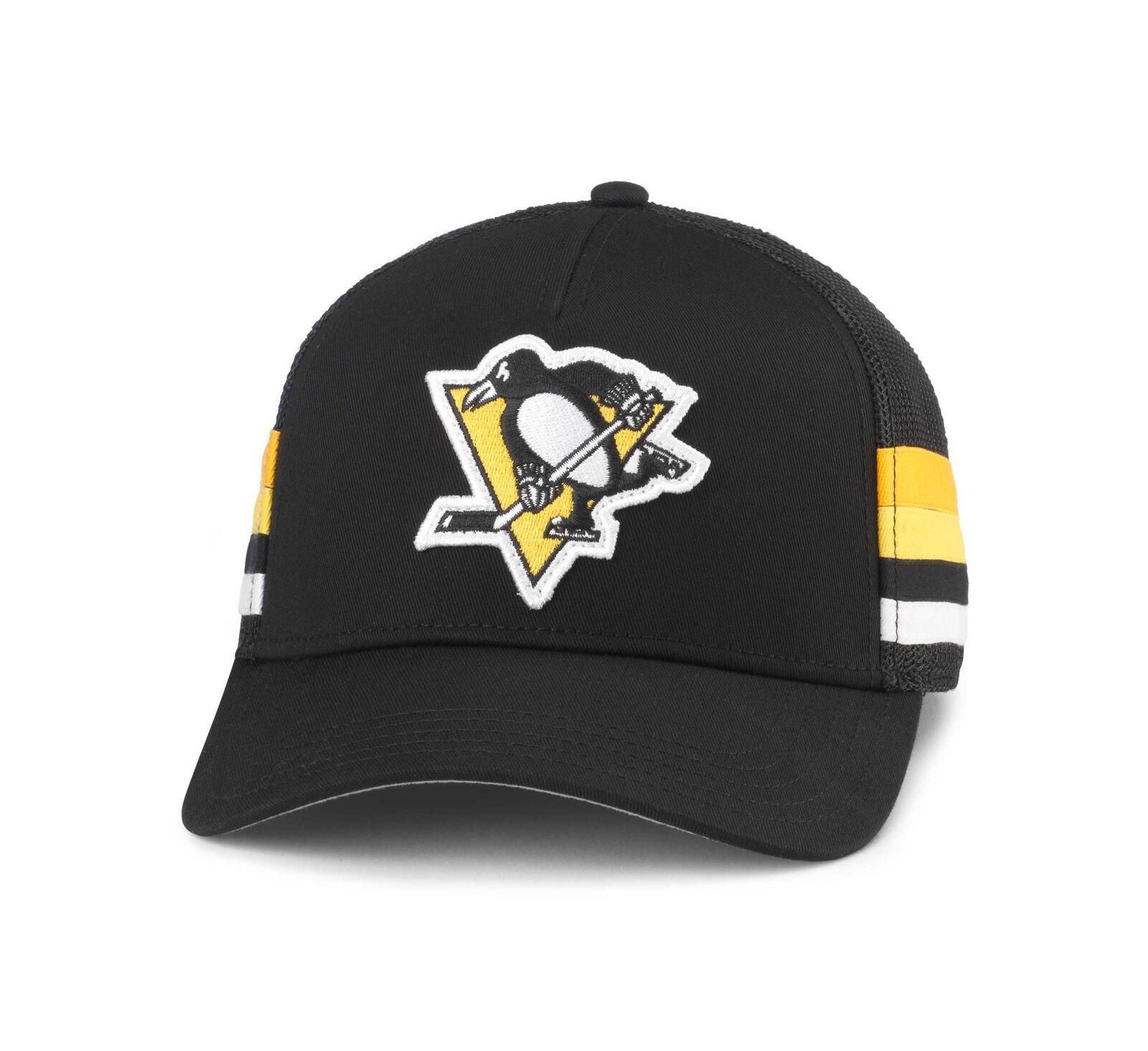 Мужская кепка American Needle Pittsburgh Penguins HotFoot Stripes, регулируемая