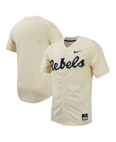 Мужская бейсбольная джерси Nike Ole Miss Rebels Replica Full-Button