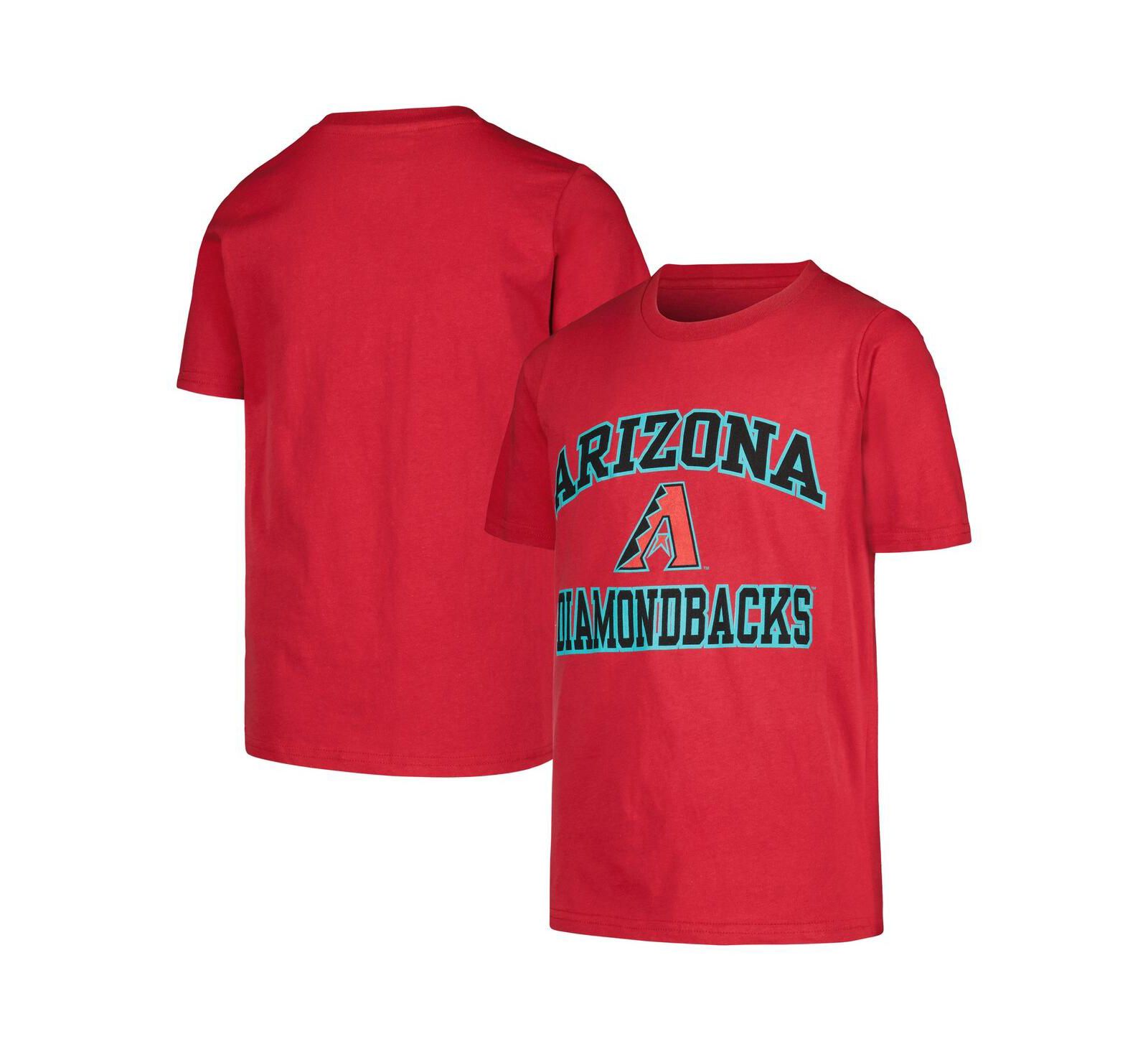 Детская футболка Fanatics Red Arizona Diamondbacks Heart & Soul