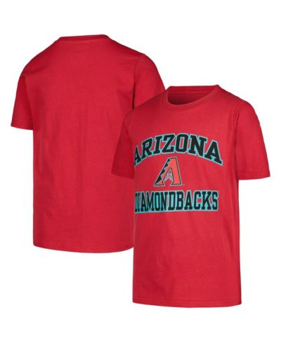 Детская футболка Fanatics Red Arizona Diamondbacks Heart & Soul