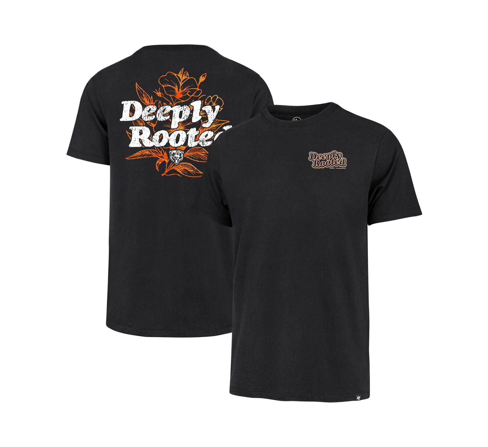 Мужская футболка '47 Brand Chicago Bears Black History Month, черная
