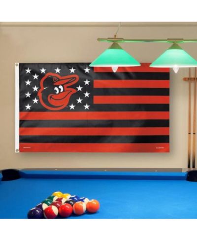 Флаг Wincraft Baltimore Orioles Deluxe Stars & Stripes 3' x 5'