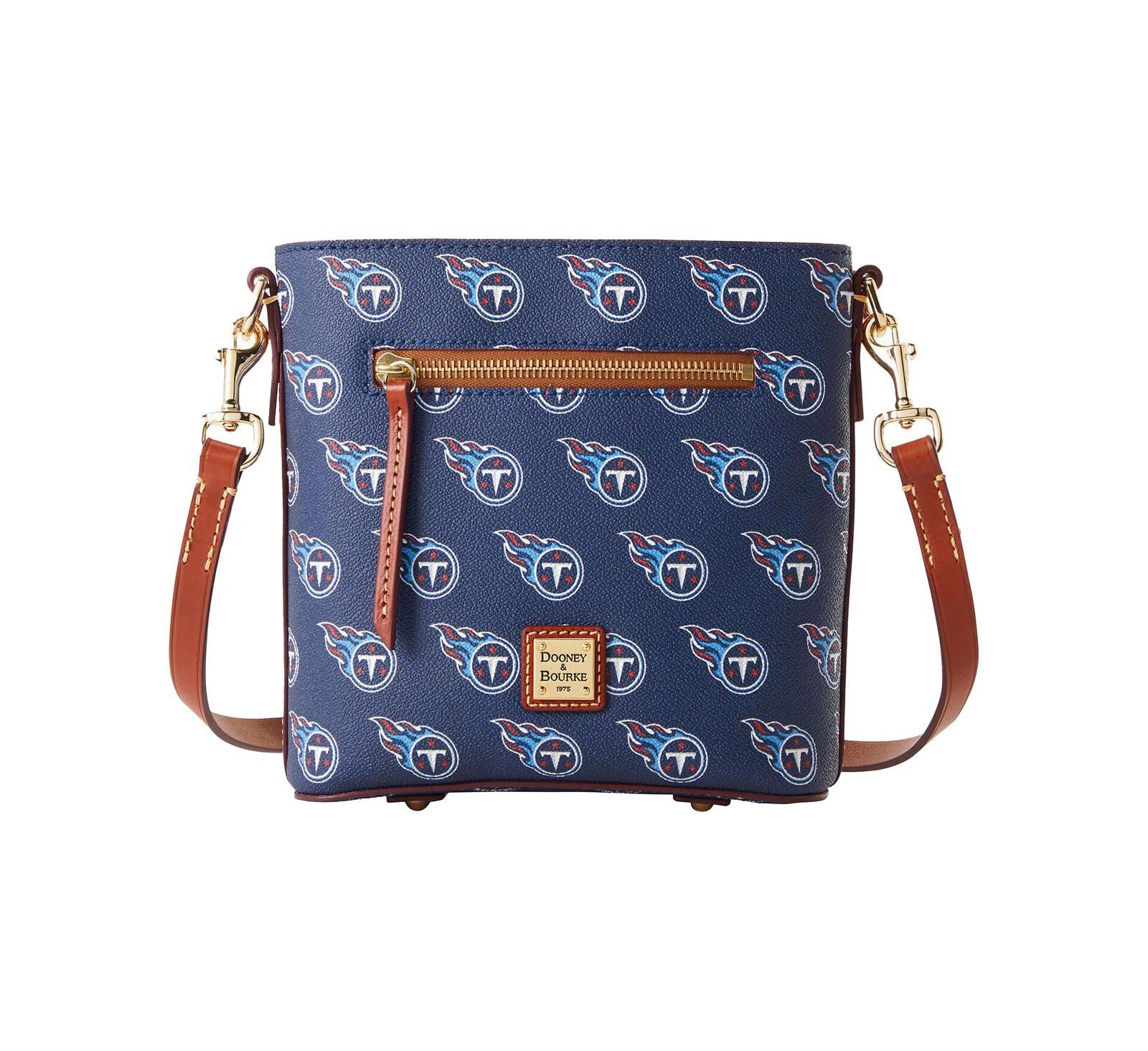 Женский Dooney & Bourke Tennessee Titans Signature Small Zip Crossbody Purse
