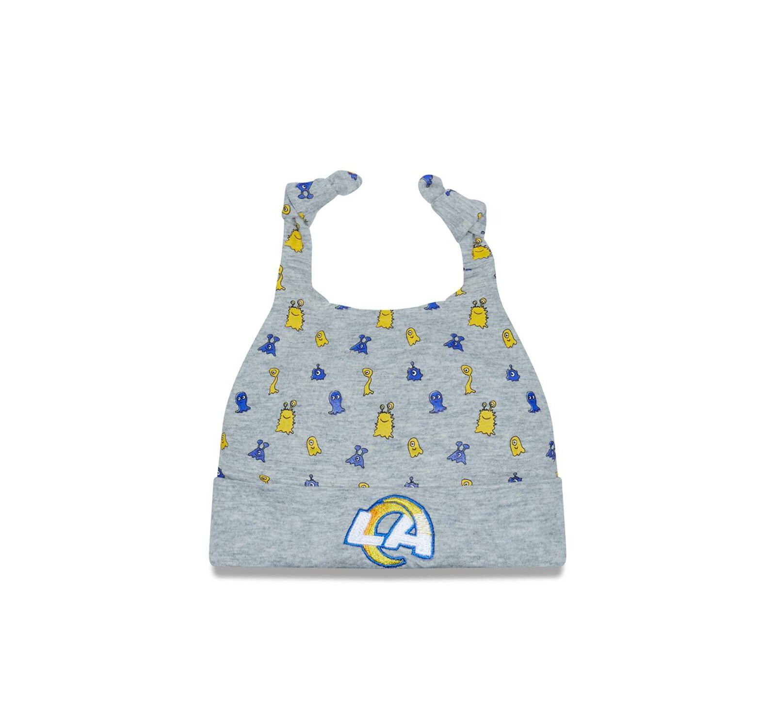 Вязаная шапка New Era Heather Gray Los Angeles Rams Critter для младенцев (мальчиков и девочек)