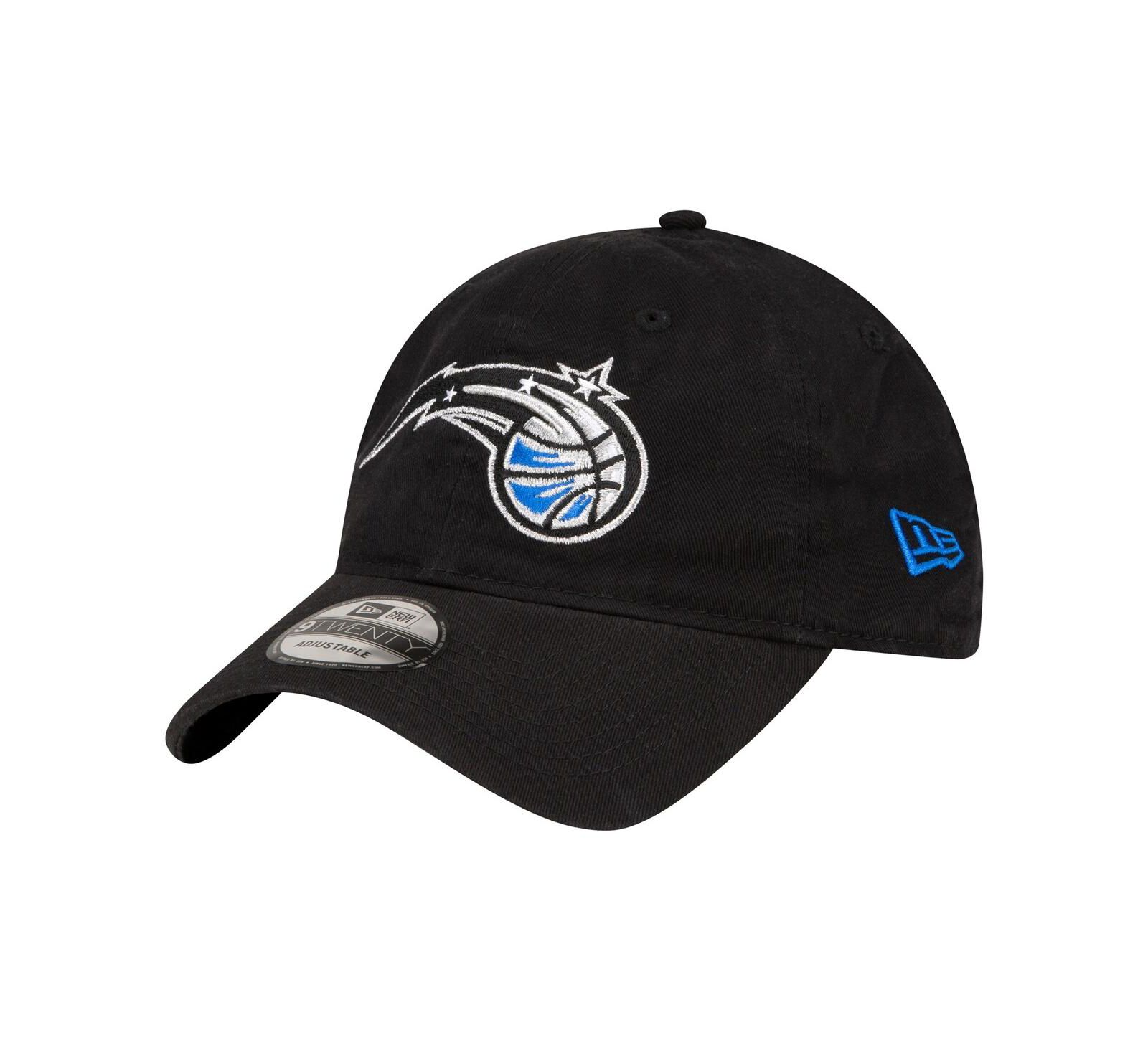 Men's New Era Black Orlando Magic Team 2.0 9TWENTY Adjustable Hat