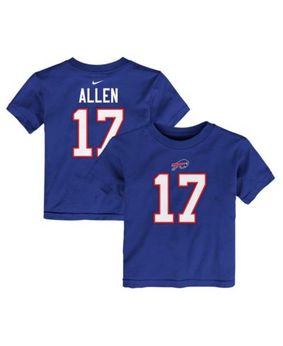 Nike Детская футболка Josh Allen Buffalo Bills, Royal