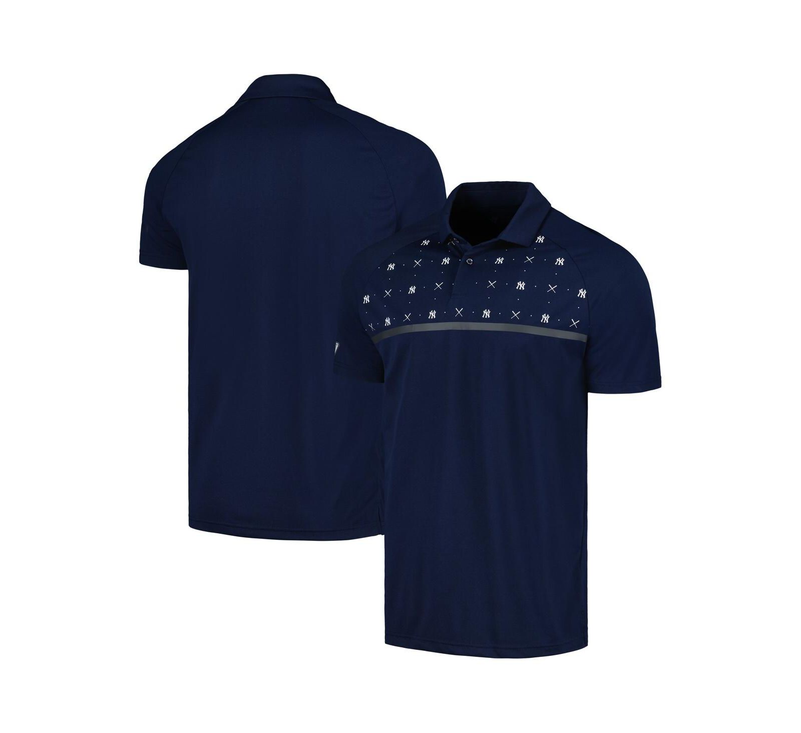 Мужская рубашка-поло LevelWear New York Yankees Sector Batter Up Raglan