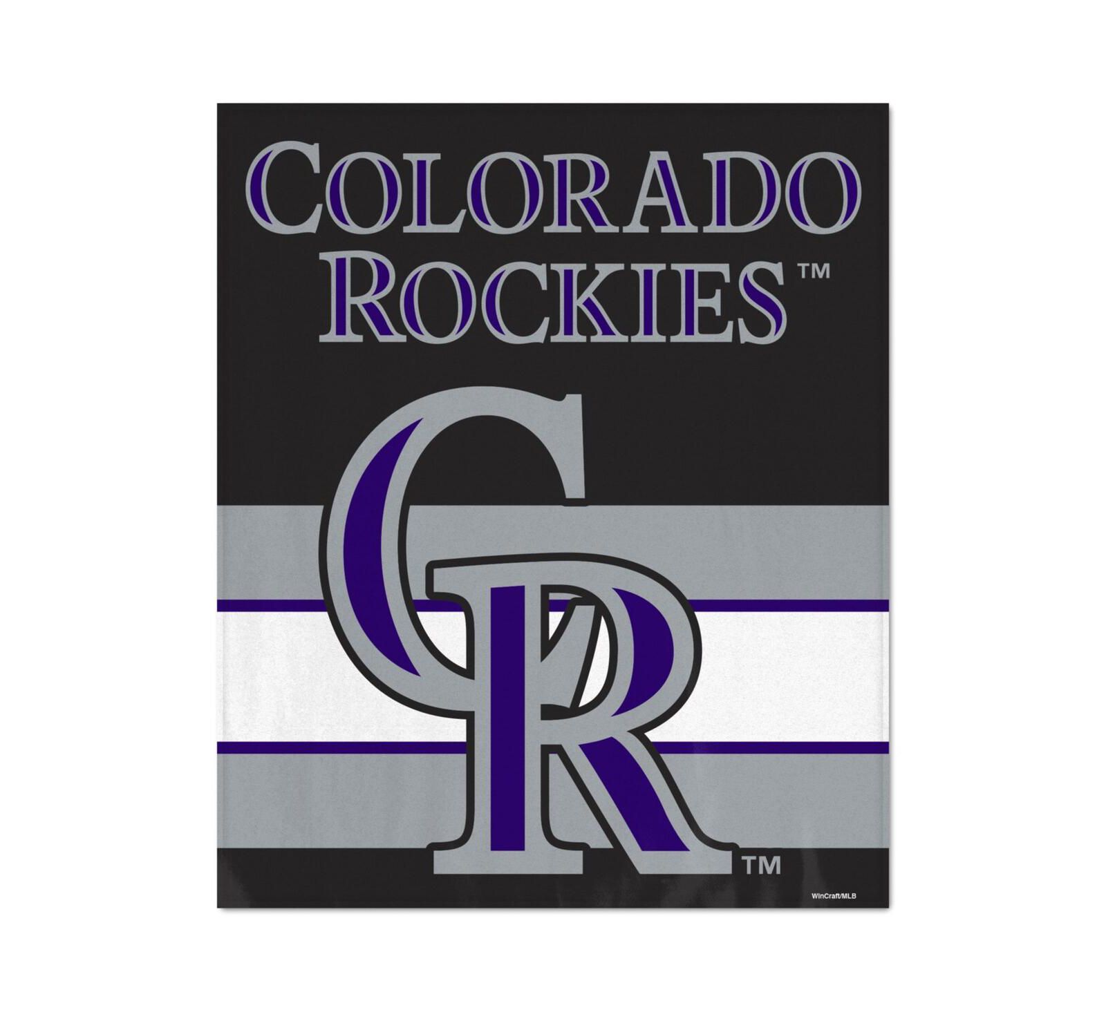 Плед Wincraft Colorado Rockies Ultra Plush 50" x 60"