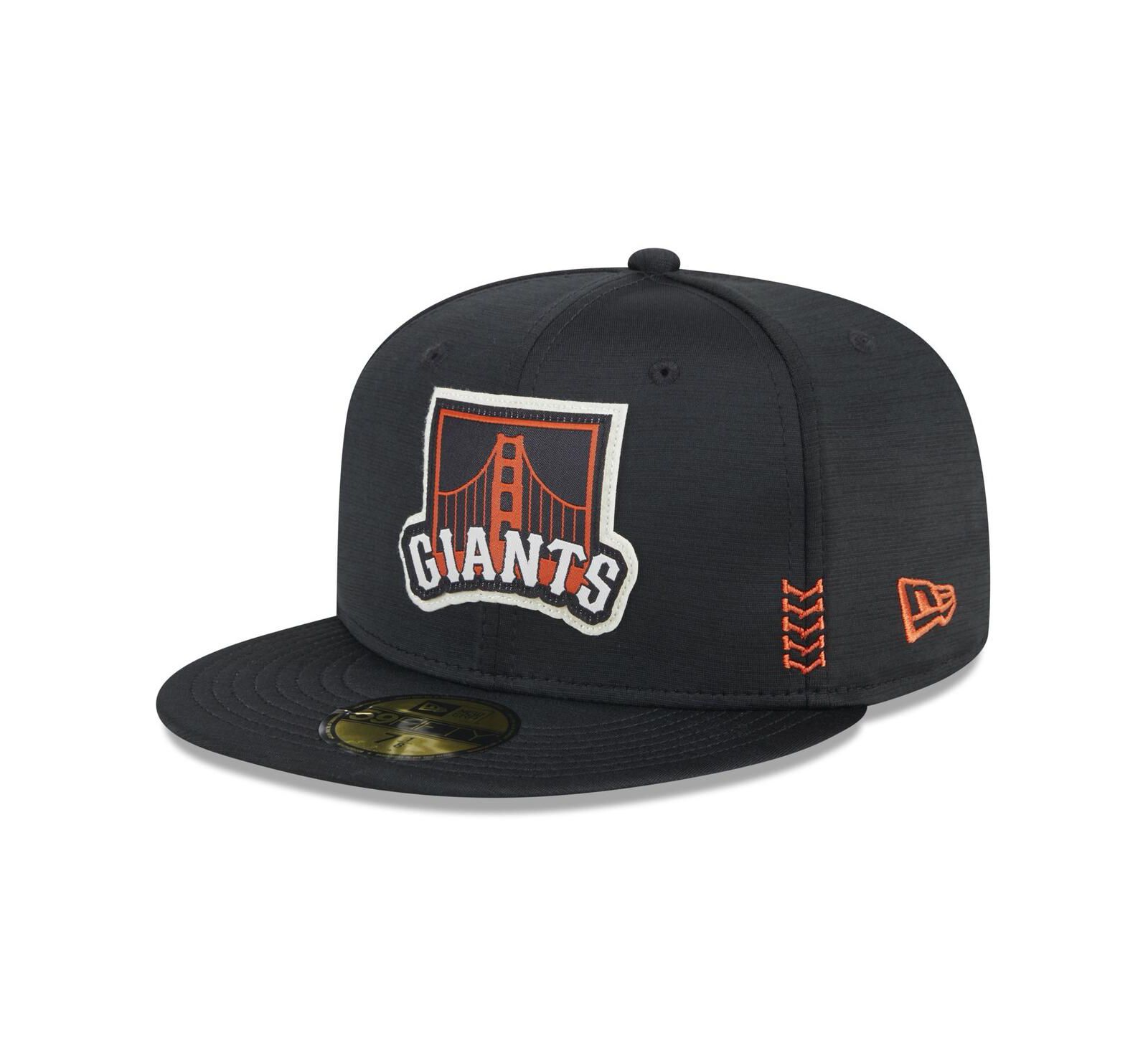 Мужская кепка New Era Black San Francisco Giants 2024 Clubhouse 59FIFTY Fitted