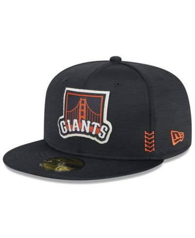 Мужская кепка New Era Black San Francisco Giants 2024 Clubhouse 59FIFTY Fitted