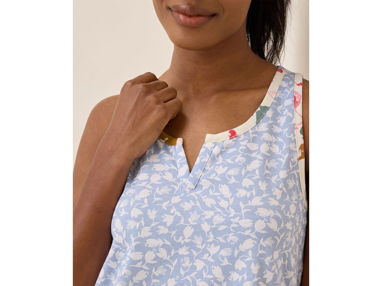 Pact Women's Organic Cotton Staycation Sleep Tank