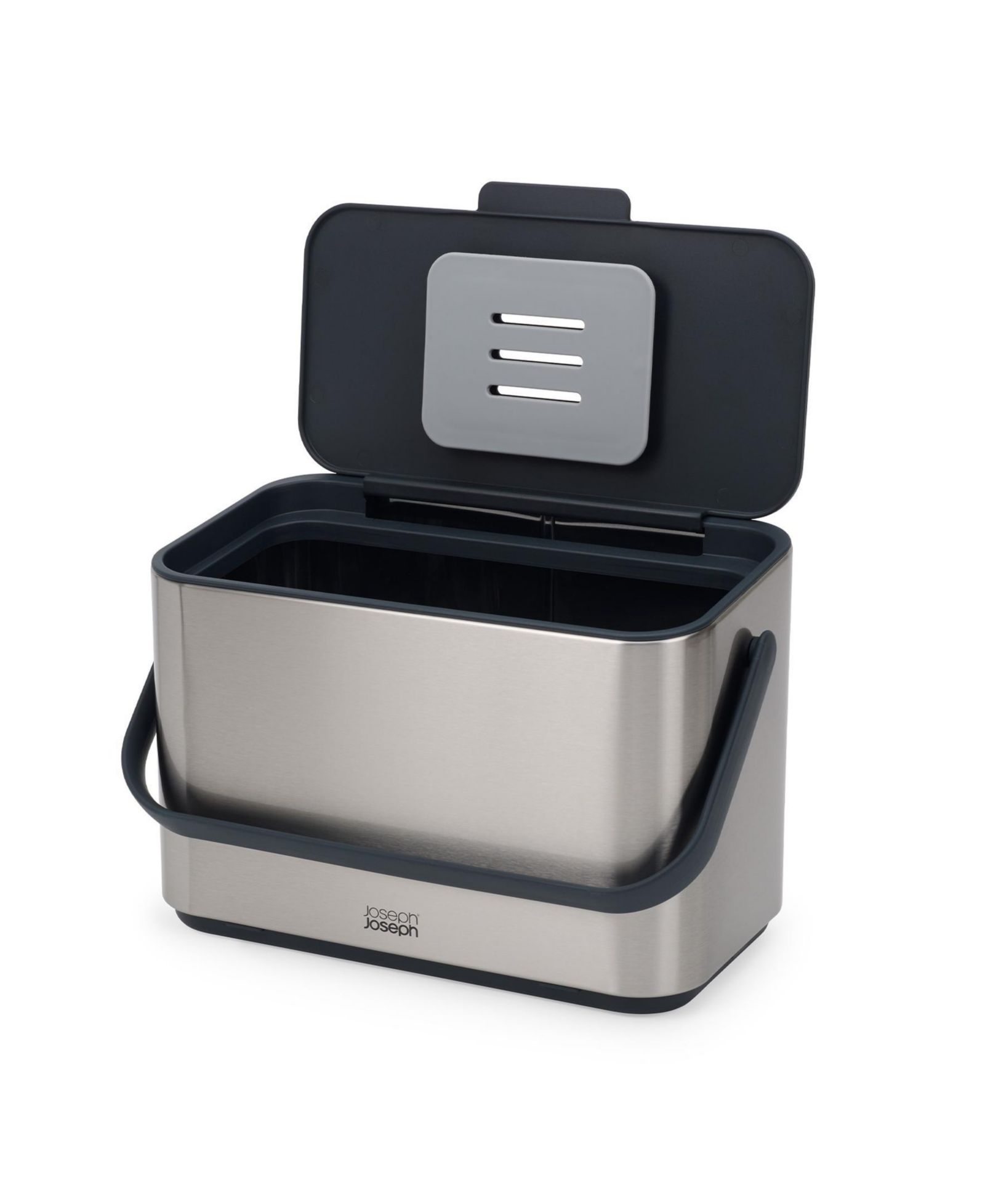 Компостный контейнер Joseph Joseph Collect 4-Liter Stainless Steel с съемным ведром