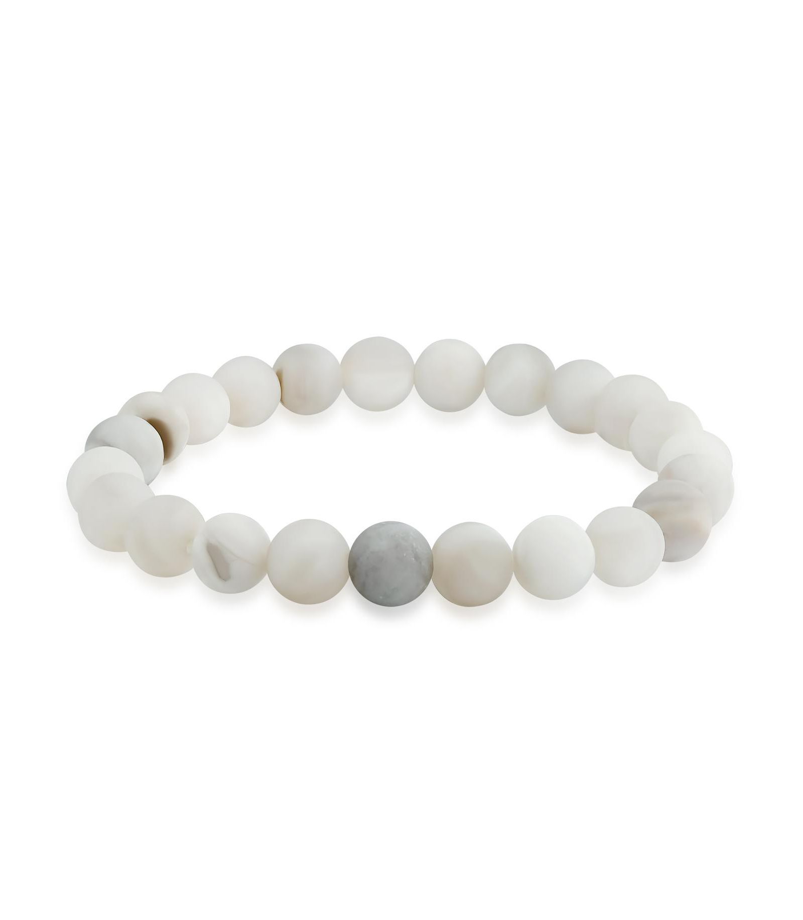 Bling Jewelry Natural Pink Quartz Gemstone 8MM Round Bead Stackable Stretch Bracelet