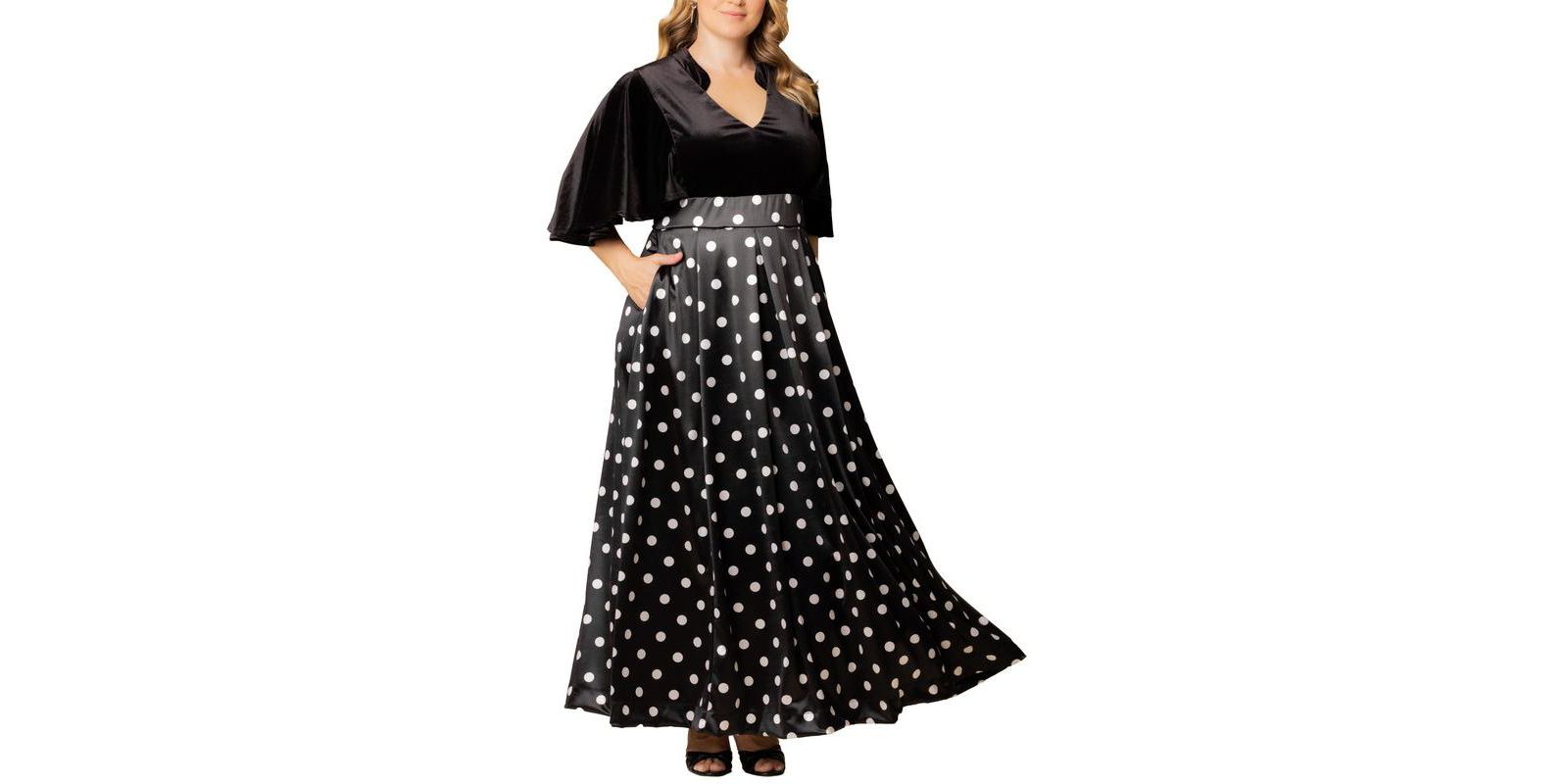 Kiyonna Женское вечернее платье Plus Size Radiant Opulence