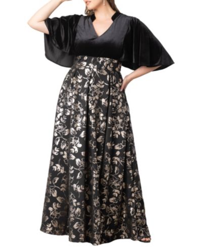 Kiyonna Женское вечернее платье Plus Size Radiant Opulence