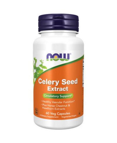 Now Foods экстракт семян сельдерея 60 капсул