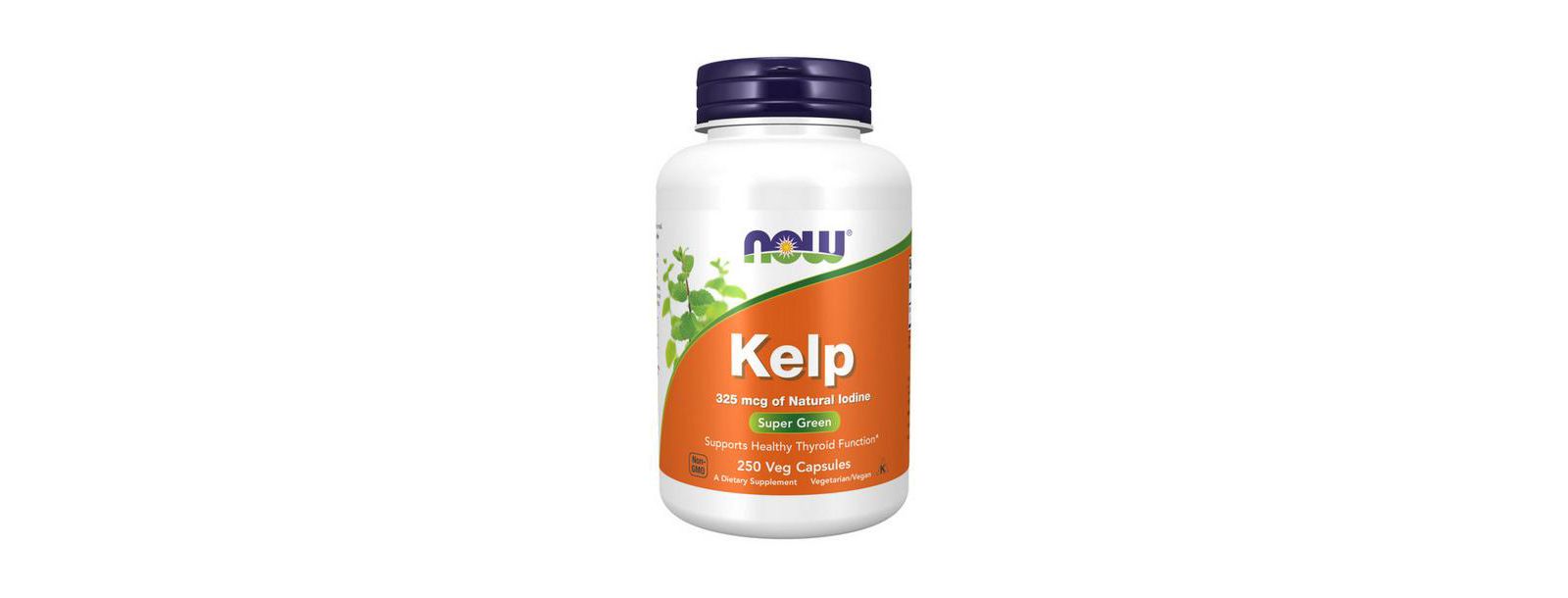 Добавка NOW Foods Kelp, 325 mcg, 250 Caps