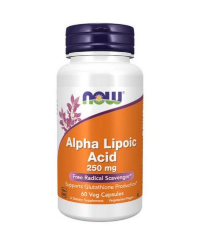 Now Foods ALPHA LIPOIC ACID, 250 mg, 60 Caps