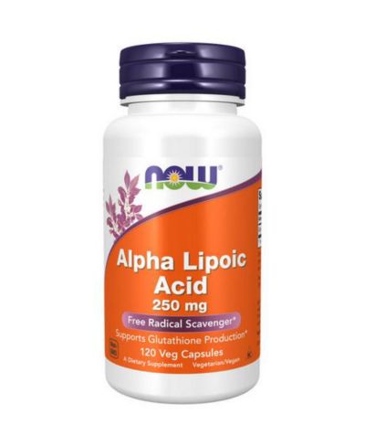 Now Foods ALPHA LIPOIC ACID, 250 mg, 120 Caps