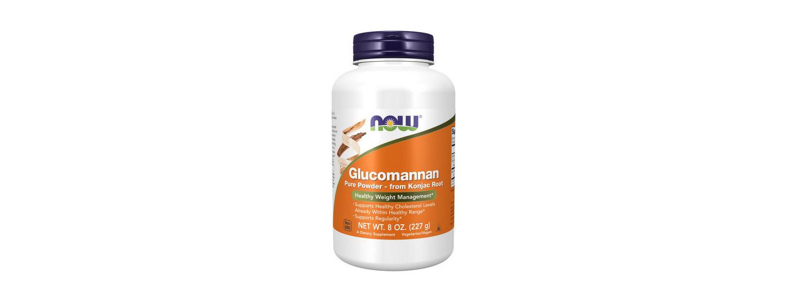Порошок Now Foods Glucomannan 100% Pure Powder, 8 oz