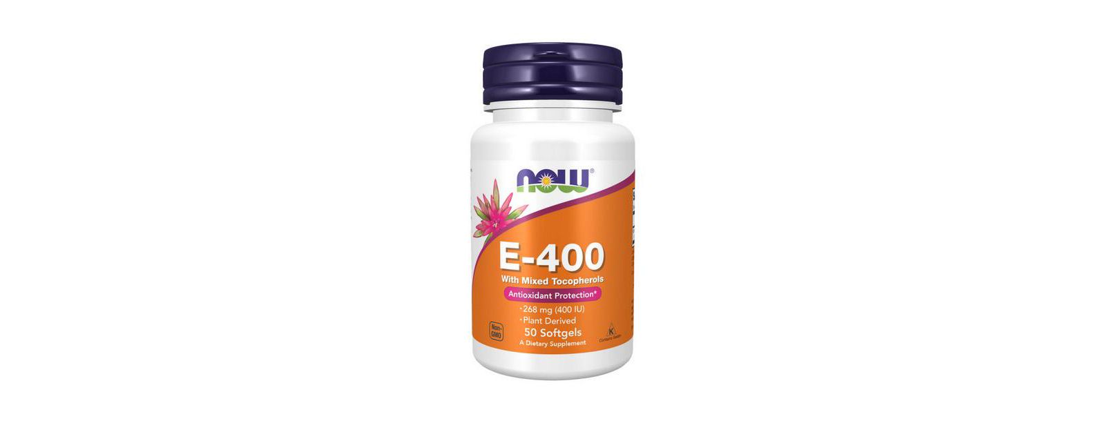 NOW Foods E-400 MT, 50 мягких капсул