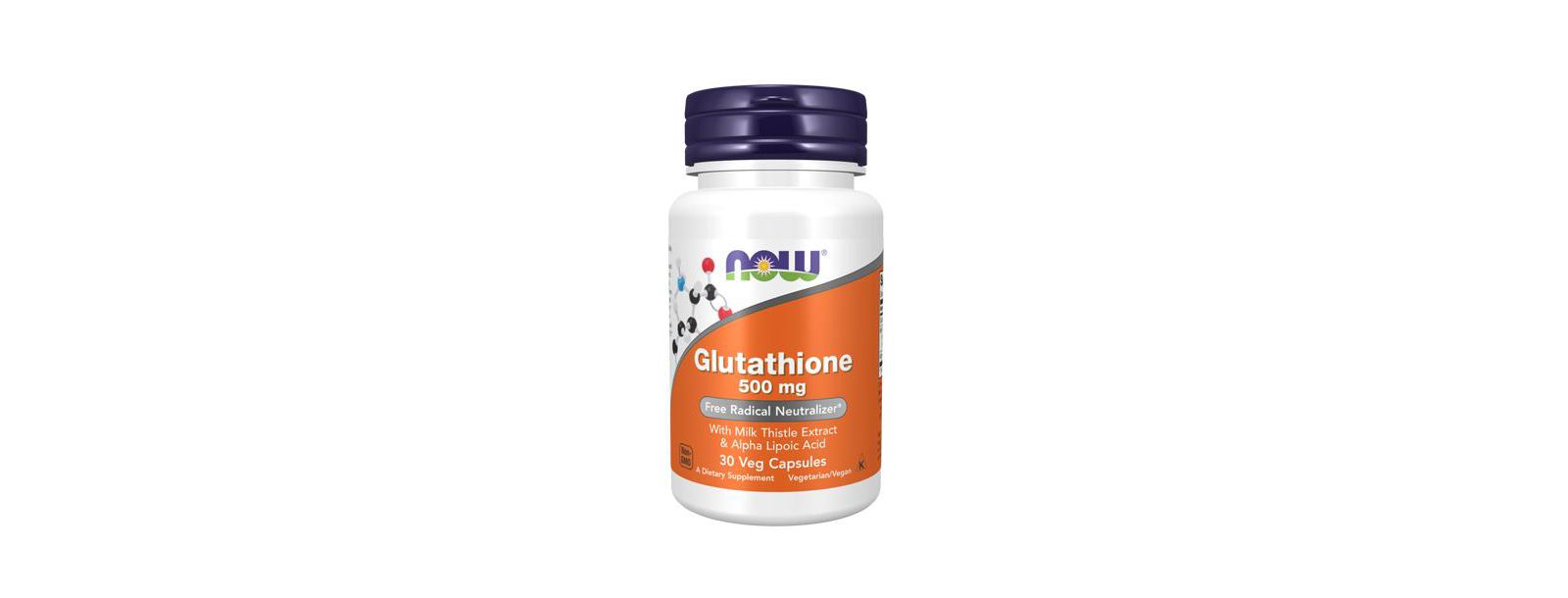 Глутатион Now Foods Glutathione, 500 mg, 30 Veg Caps