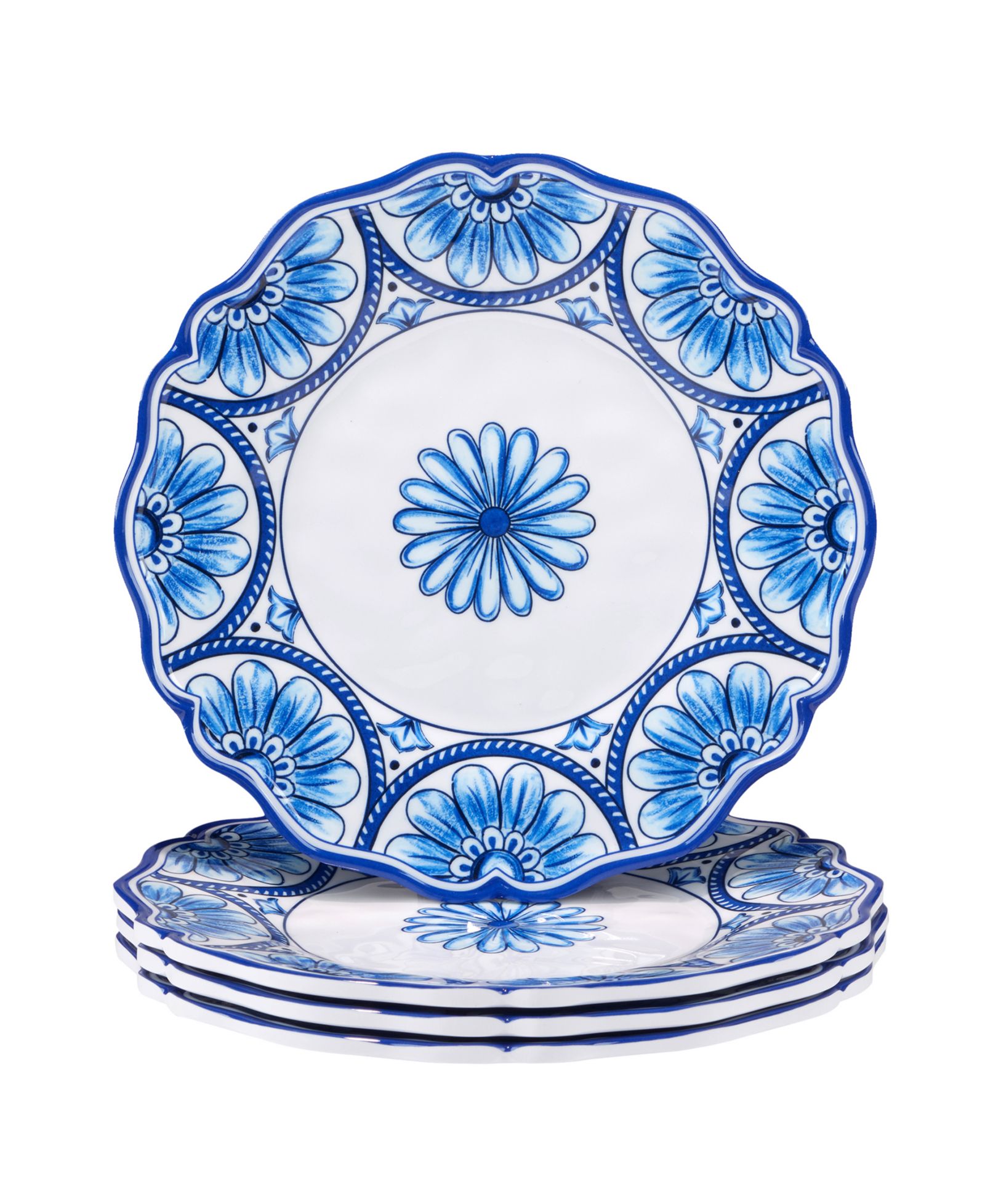 Certified International Veranda Melamine Salad Plates, Set of 4
