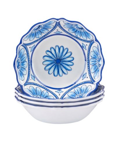 Миски из меламина Certified International Veranda, набор из 4 шт