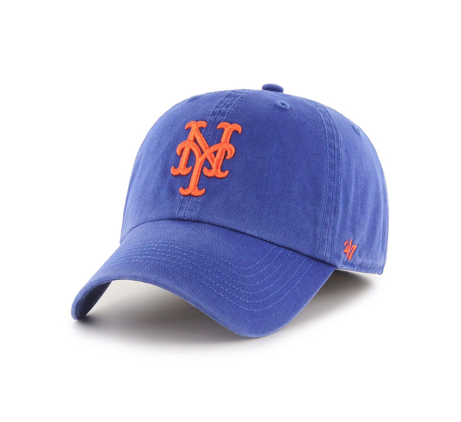 Мужская кепка '47 Brand Royal New York Mets Franchise Logo Fitted Hat