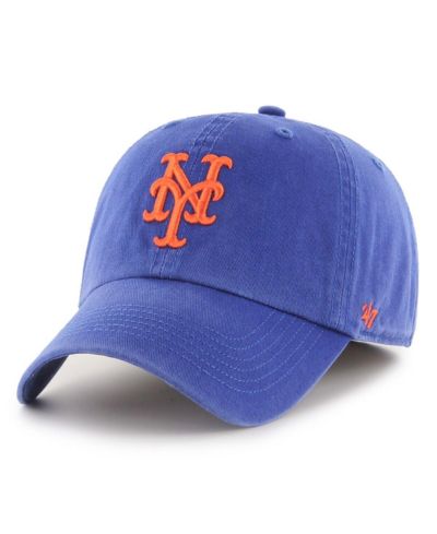 Мужская кепка '47 Brand Royal New York Mets Franchise Logo Fitted Hat