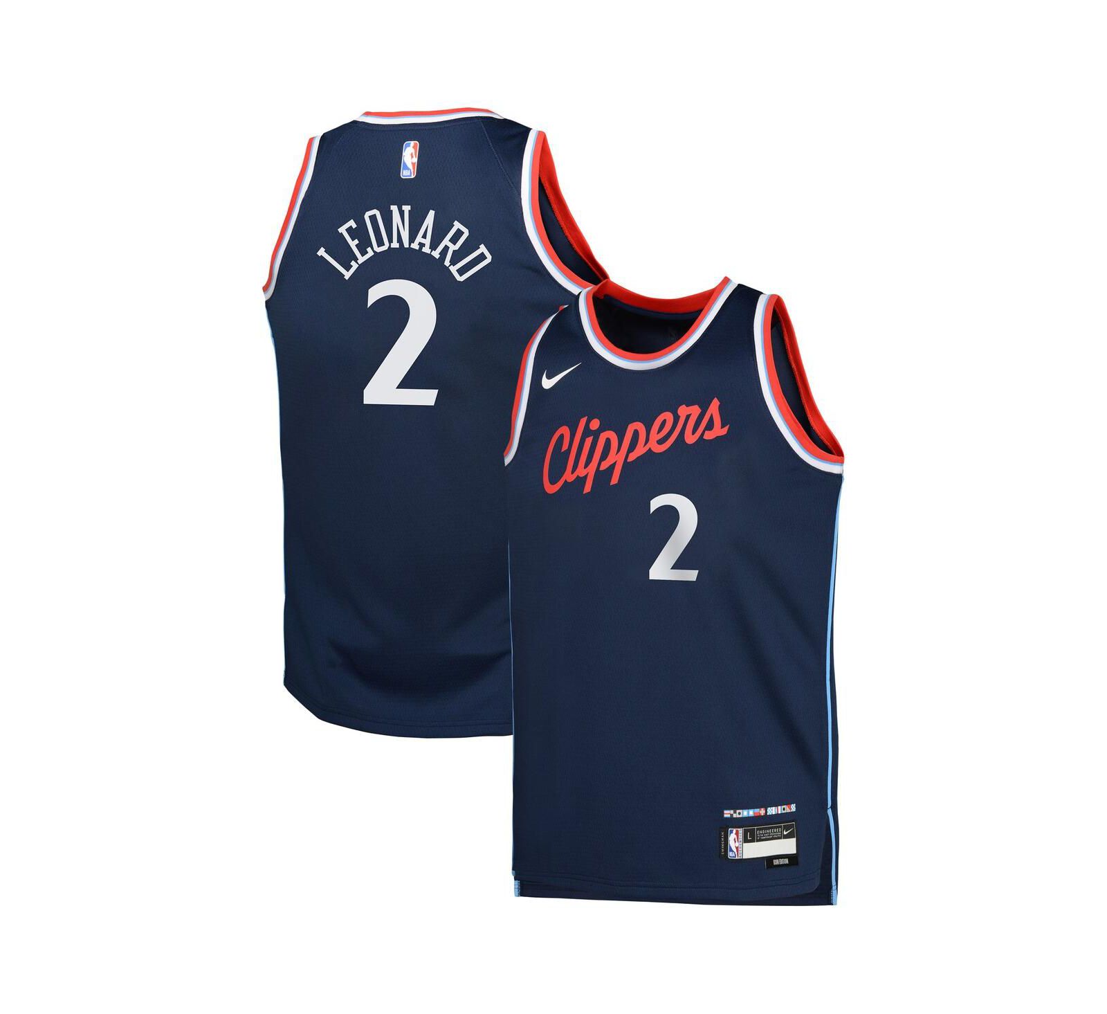 Детская джерси Nike Kawhi Leonard LA Clippers Swingman