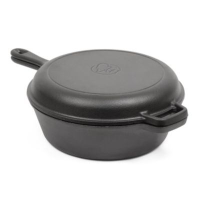 Dutch Oven Commercial Chef 3-Qt. с крышкой-сковородой CHFL3CC