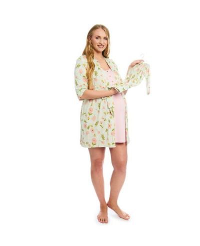 Everly Grey Maternity Carolyn Maternity/Nursing Mom and Baby 4-Pc. Set