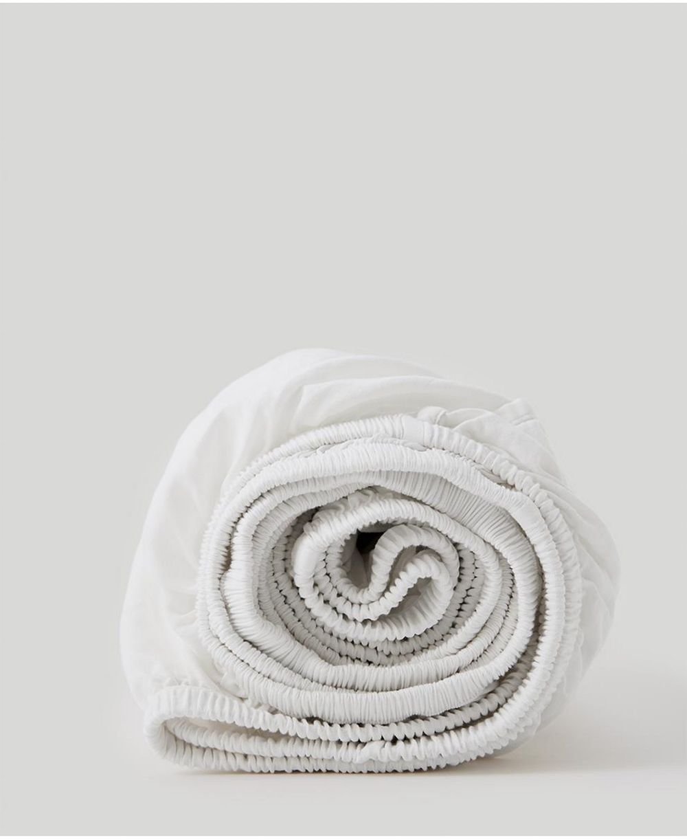 Organic Cotton Room Service Sateen Fitted Sheet - California King, простыня