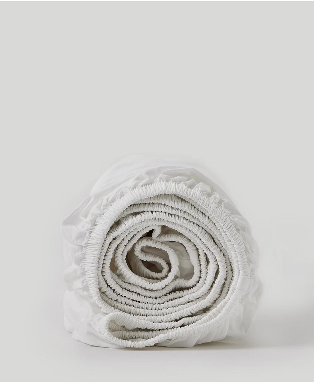 Pact Cotton Cool-Air Percale Fitted Sheet