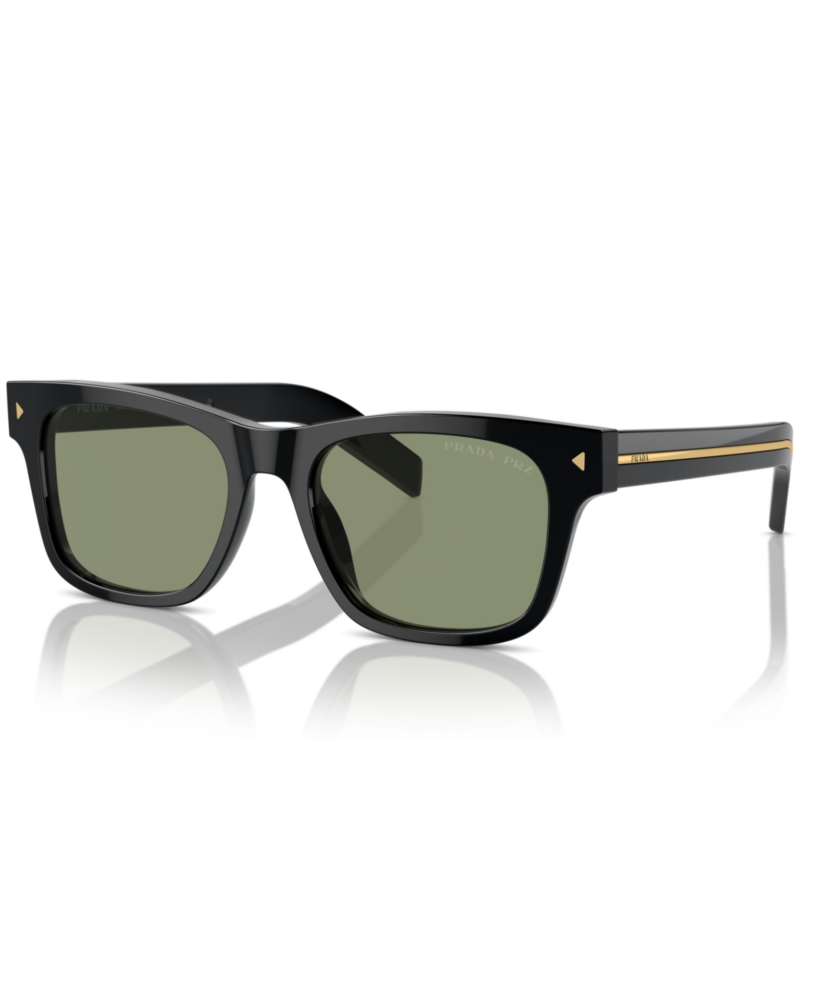 Солнцезащитные очки Prada Iconic Plaque Rectangular Men's, PR A17S