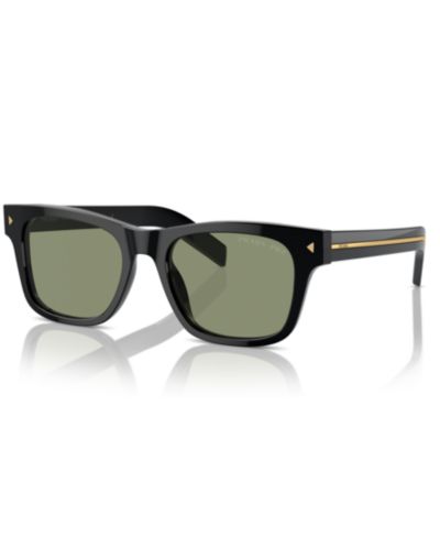 Солнцезащитные очки Prada Iconic Plaque Rectangular Men's, PR A17S